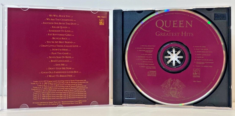 Queen Greatest Hits CD (Classic Rock) - Image 2 of 3