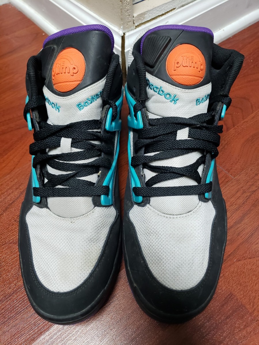 Reebok Pump Omni Lite Black Charlotte Hornets Size 11.5 | eBay