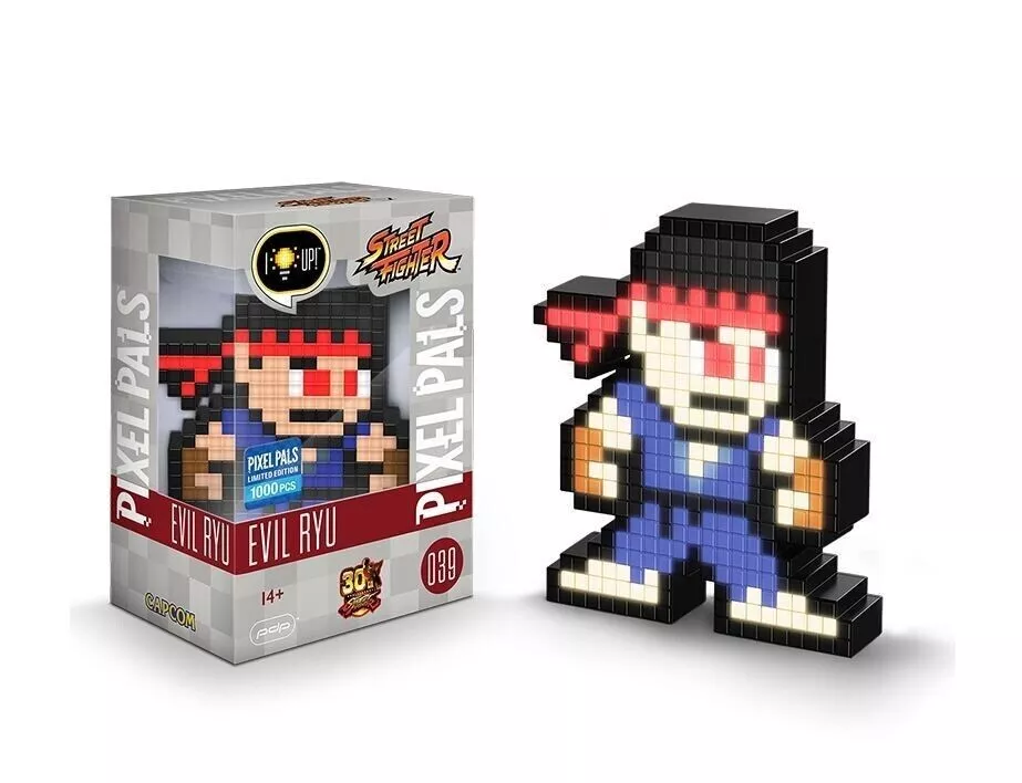 Street Fighter Pixel Pals Evil Ryu 30th Anniversary Edition #39 Capcom for  sale online