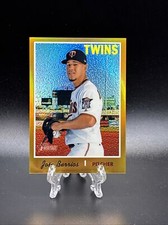 2019 Topps Heritage Chrome Jose Berrios #THC-479 Gold Refractor Card #’D 3/5