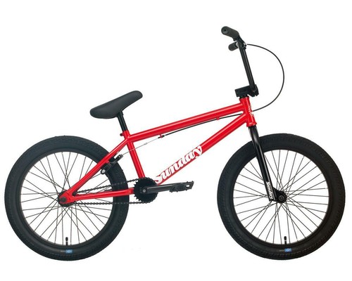 Sunday 2022 Blueprint 20" Complete BMX Bike - Fire Engine Red