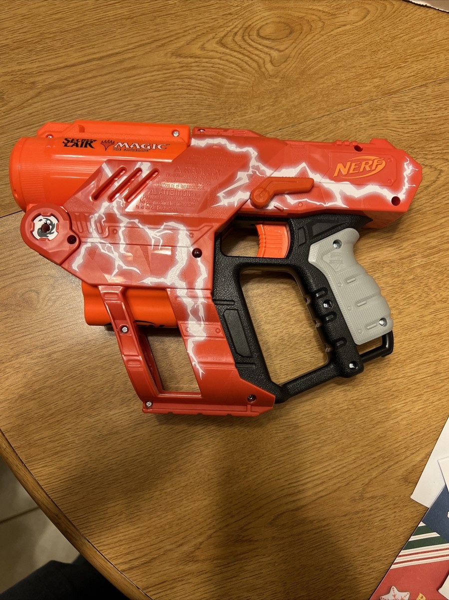 Nerf X MTG Secret Lair Lightning Bolt Blaster X1 GUN ONLY Hasbro