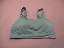 AUDEN Size M Womens Gray Lined Wireless Pull On Fitted Seamless Bralette Bra 6R