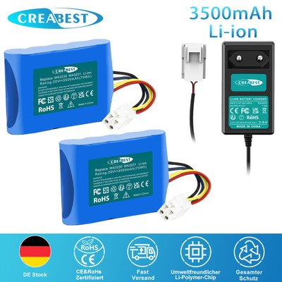 18V/20V Li-ion Akku/Ladegerät Für Worx Landroid S450i S500i S700i S300i WR106SI
