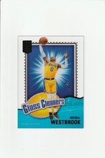 2021-22 Donruss Elite Glass Cleaners Russell Westbrook #10 TRUE 1/1 one of one