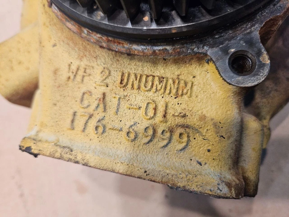 2003 CATERPILLAR C10/C12 WATER PUMP Assembly 105-4213 OEM 176-6999 - Image 4 of 4