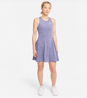dark purple tennis dress Nike Court Victory Women's Tennis Dress