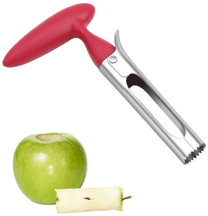 Edelstahl Apfelentkerner Apfelausstecher Obst Fruchtentkerner Entkerner Remover - Bild 2 von 4