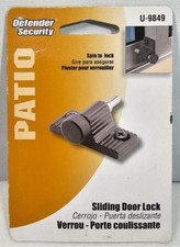 NEW Patio Defender Security U-9849 / Sliding Door Lock