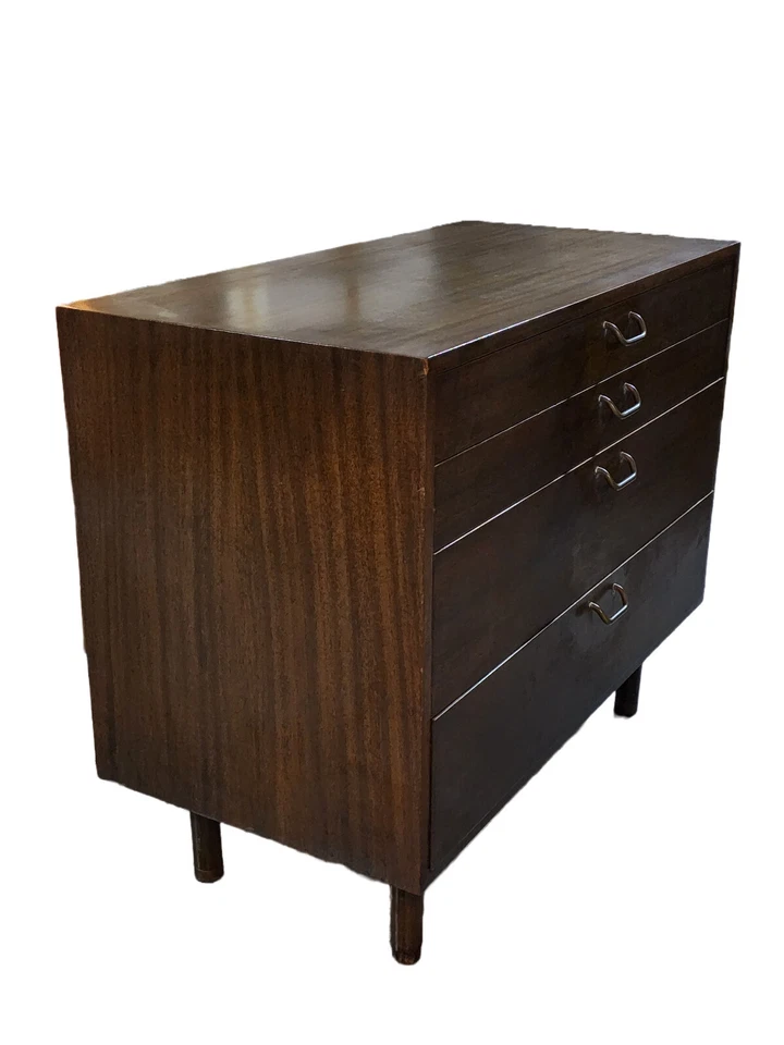 罕见 Harvey Probber 梳妆台 中世纪抽屉柜 带 4 个抽屉 — 第 2/4 张图片