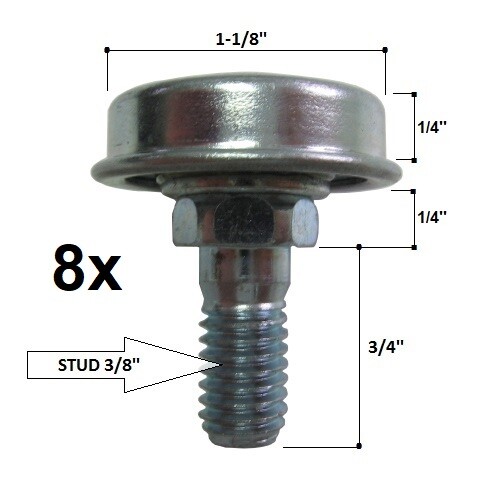 Glider Rocker Bearings 14 (8 SET) Dutailier OEM eBay