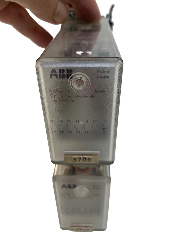 Abb Rxms1 Rk 216 263-ap 125v Double Modular Auxiliary Relay - Image 3 of 4