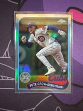 2024 TOPPS CHROME 1989 TOPPS PETE CROW-ARMSTRONG #89CB-19