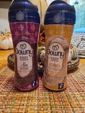 2 DOWNY COZY COLLECTION Laundry Scent Booster SNOW BERRY VANILLA CASHMERE 7.8 Oz