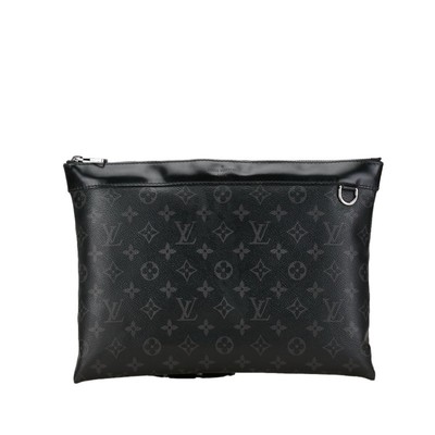 Louis Vuitton Monogram Eclipse Pochette Discovery Clutch Bag M6229