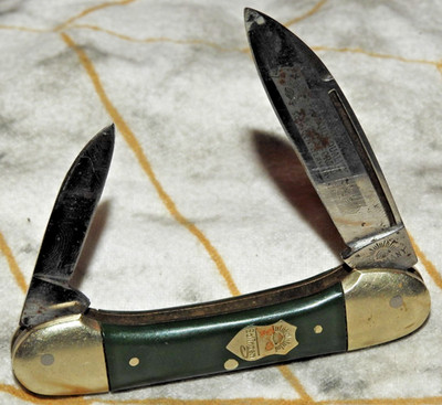 Solingen Green German Eye 3-Eye Canoe Germany Knife | eBay