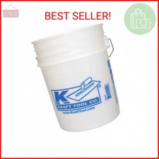 Kraft Tool GG468 Plastic Bucket without Lid, 5-Gallon,Multi