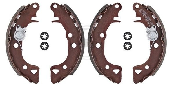 A.B.S. Bremsbackensatz Hinten Passend FüR CitroËN AX Saxo Peugeot 106 1 106 2-image