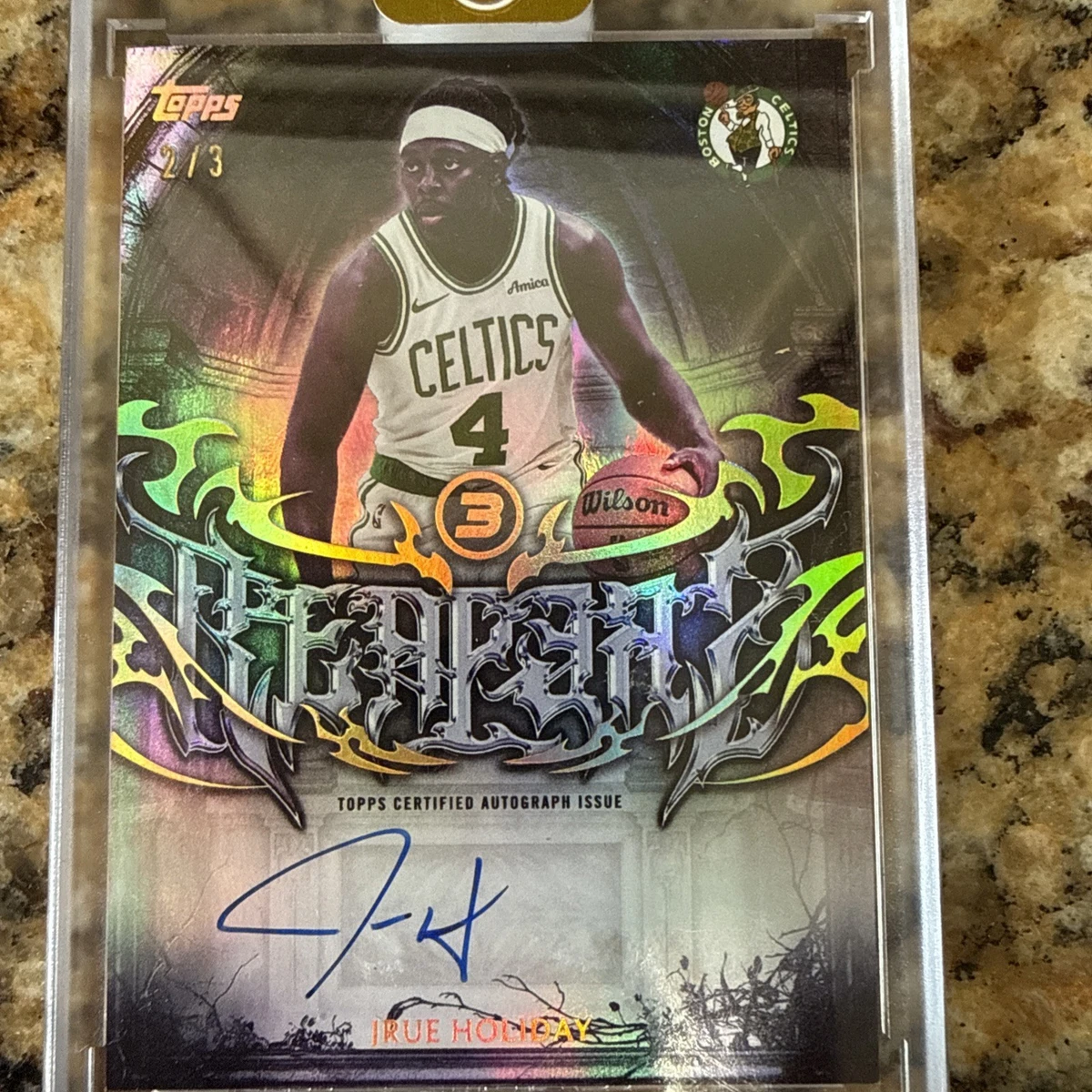 12/12】Silhouettes Jrue Holiday Auto サイン 【公式通販】