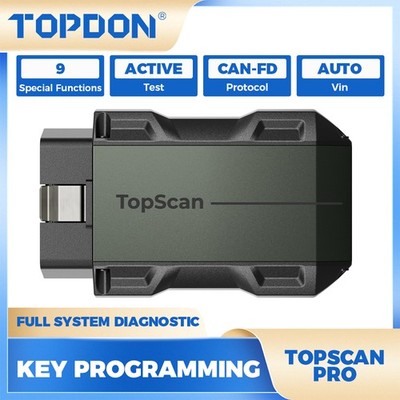TOPDON TopScan PRO Bluetooth OBD2 Scanner Bidirectional Key Fob Programming IMMO