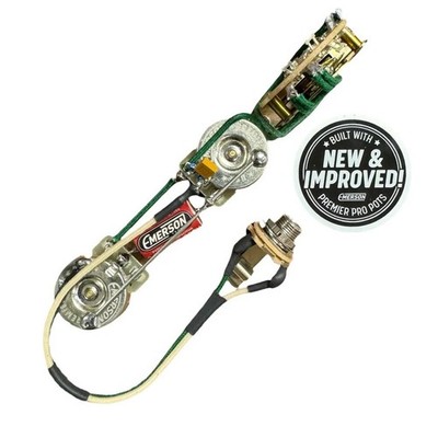 Emerson Custom Tele 3-Way Prewired Kit - Premier Pro 250K pots