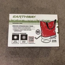 Earth Way 2750 Nylon Bag Seeder/Spreader – 25lb Capacity, Shoulder Strap