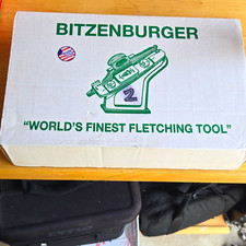 Bitzenburger Dial-O-Fletch Silver Fletching Tool MPN 2 Compound/Crossbow