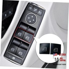 Window Switch Driver Side Button Control Driver Side Button Cover-2 pcs Front