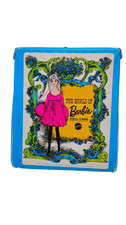 Mattel World of Barbie Doll Case 1002 Vinyl w/ Camping Accessories Vintage 1968