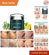 Natural Dark Spot Remover for All Skin Types - 1.7 FL OZ Skin Brightening Cream