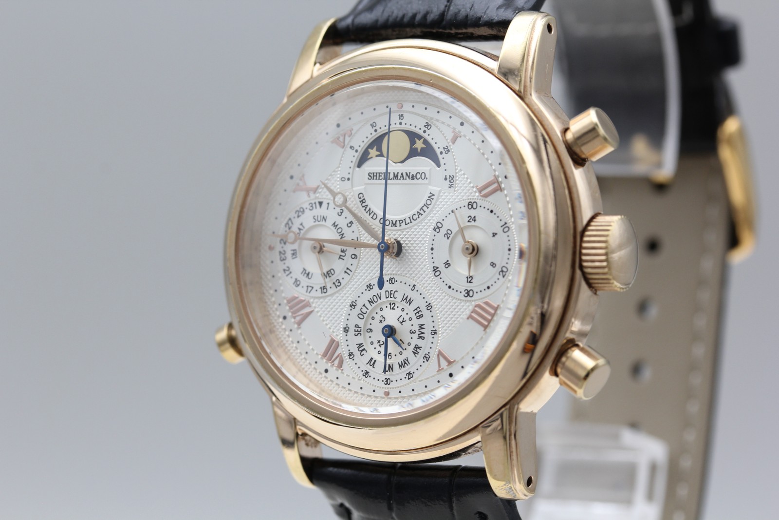 *N MINT* SHELLMAN Grand Complication Premium 6771-T011179 TA Quartz Men's Watch image 3