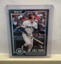 2026 Topps Series 1 Cole Young #129 Team Color Border Variation Seattle Mariners