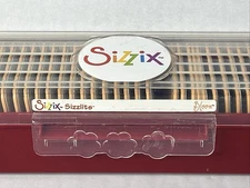 Sizzix Sizzlits Bloom 35 Dies Alphabet Numbers Punctuation + Storage Case