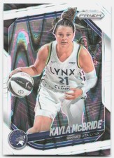 2025 Panini Prizm WNBA #45 Kayla McBride White Seismic Prizms Minnesota Lynx