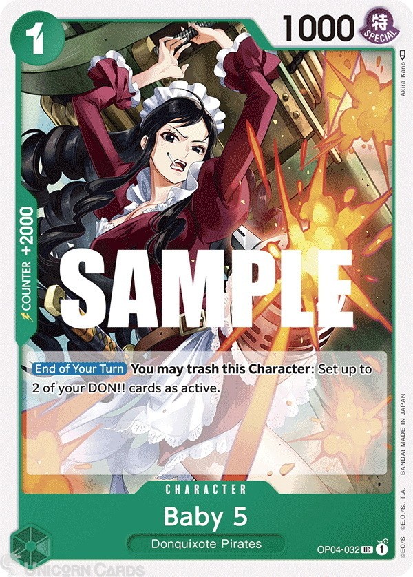 OP04-032 Baby 5 :: Uncommon One Piece TCG Card