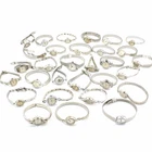 Vintage Bernus Timex Bulova Elgin Hamilton Womens Wristwatch Lot of 30 #WB4456-1