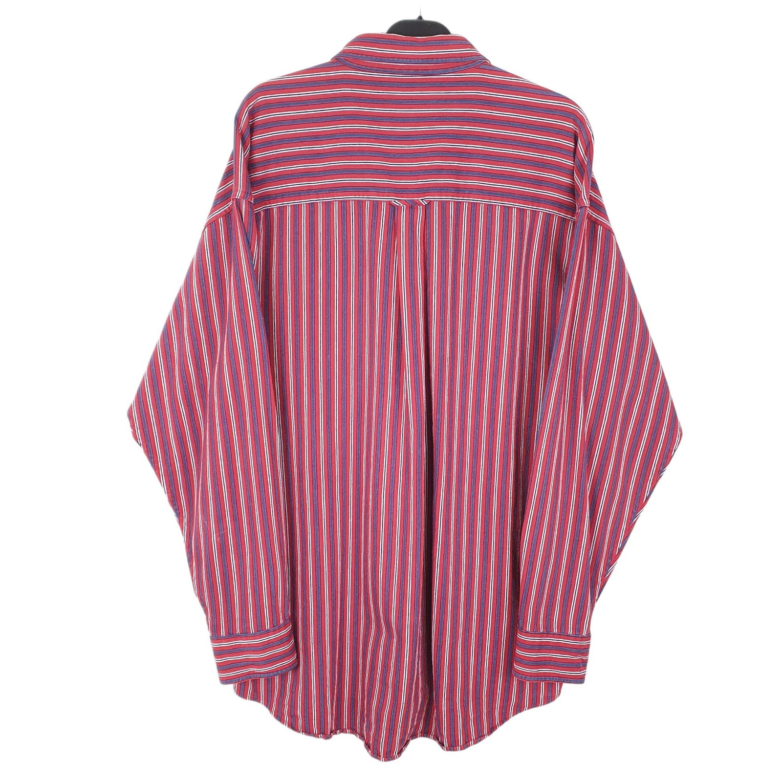 RALPH LAUREN Red Striped Shirt Overshirt Shacket Long Sleeve Casual L image 3