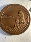Vintage Frankoma Pottery “Madonna of Love”  1978 & “The Rose Madonna”1981 - Set