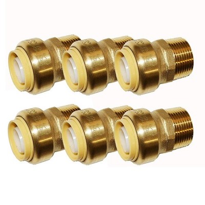 3/4 Pex Fitting Straight Coupling Push Fit Pex Fittings Pushtoconnect Copper Cp