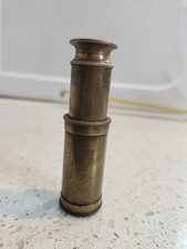 Vintage Antique Pocket Telescope Nautical Maritime Brass
