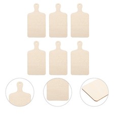 12 Pcs Miniature Wooden Boards Small Charcuterie Boards For Crafts