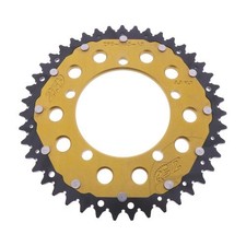 ZF Rear Sprocket Dual 43 Tooth Pitch 520 Gold Fits Aprilia RSV 1000 1998-2006