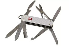 Victorinox Mini Champ Silver Alox Swiss Army Pocket Knife 58 mm 14 Tools