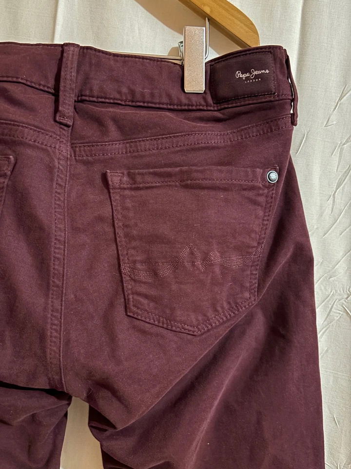 PEPE JEANS pantalon prune taille w 27 ou 36 - Photo 4/4