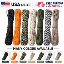 550 Paracord Rope 7 Strand 4mm Parachute Cord Outdoor Camping Survival Lanyard