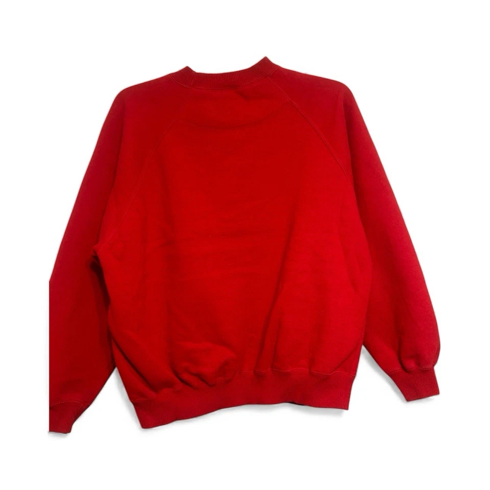 Vintage Chevignon Sweater Mens Large Red Pullover Outdoor Spirit - Image 2 of 4