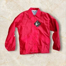 Vtg West Wind Adult Small Red All-Purpose Jacket By Buccaneer Made In USA NWT