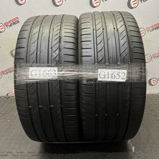 2x 255 40 R20 101V XL CONTINENTAL, Tread 5.5/4.8mm (G1663) One Puncture Repair