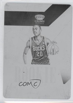 2012-13 Panini Preferred Printing Plate Black 1/1 Doron Lamb #515 1u6