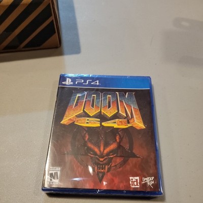 Doom 64 (PS4 PlayStation 4, Limited Run Release) Complete! Tested! US Version!